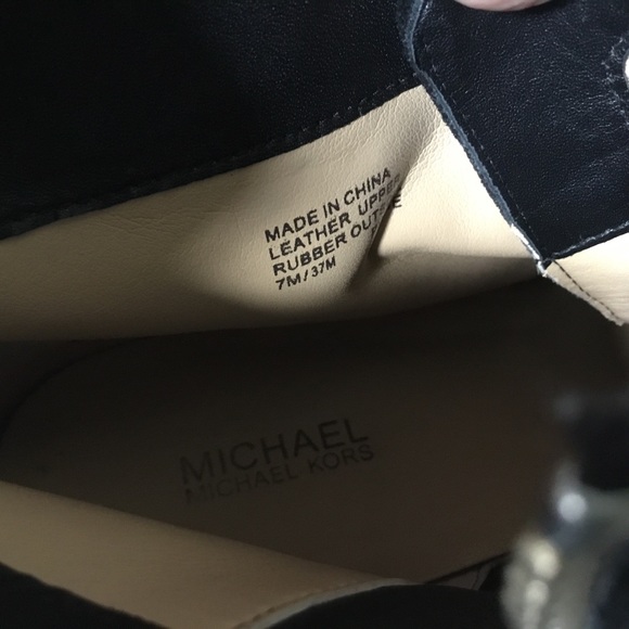 NEW MICHAEL KORS Monk Strap Adams ankle boot 7 M - Picture 7 of 7